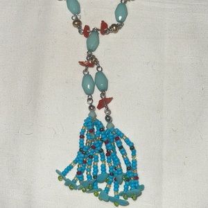 Vintage lariat necklace